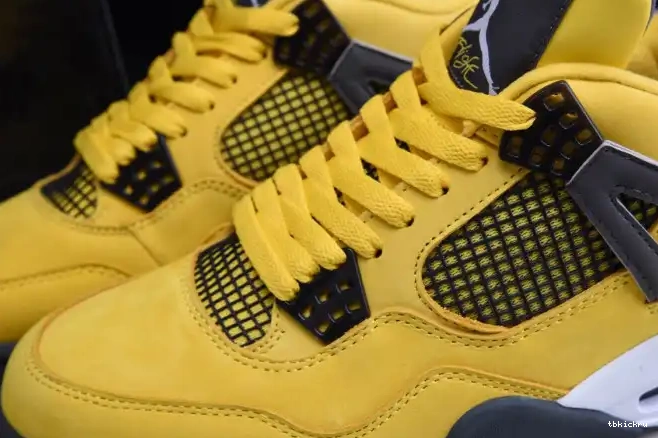 Rep TBK Lightning Air Jordan Retro 4 CT8527-700 0605